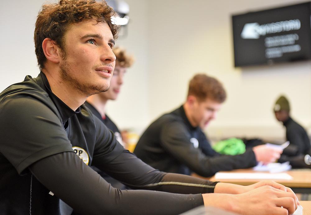 Students at the Academy get the chance to learn with a group of like-minded people