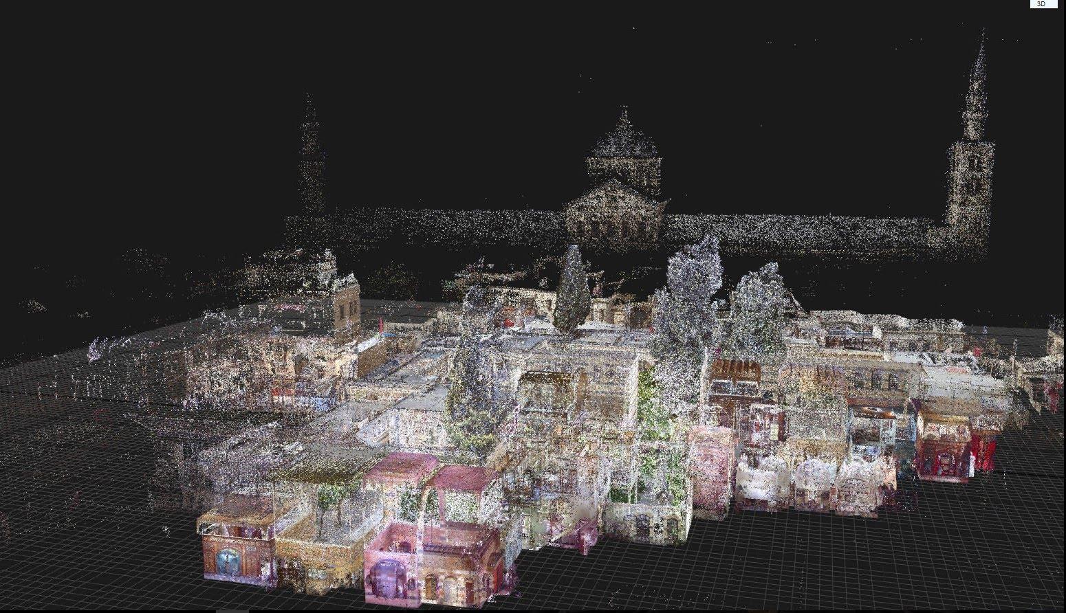 CyArk uses an advanced system of laser scanners to mark millions of points that create an almost perfect 3D data set CyArk uses an advanced system of laser scanners to mark millions of points that create an almost perfect 3D data set