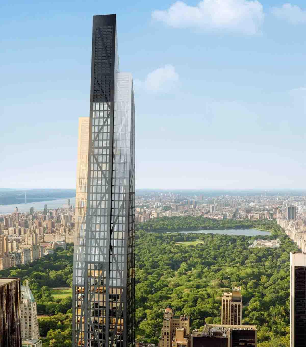 Designed by Jean Nouvel, 53W53 offers unobstructed views of Central Park / Hayes Davidson Designed by Jean Nouvel, 53W53 offers unobstructed views of Central Park / Hayes Davidson