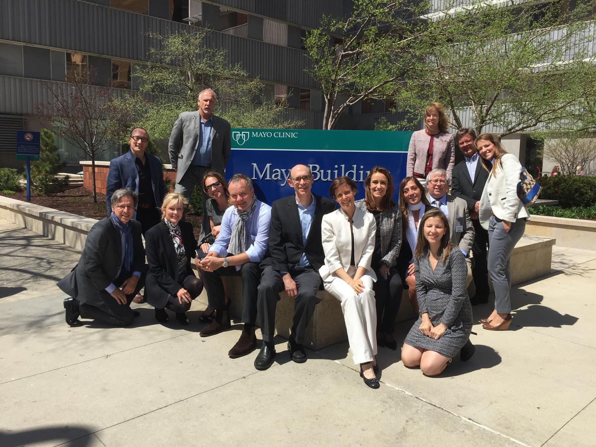 Attendees at Wellness For Cancer's roundtable gathered at the Mayo Clinic in Minnesota, US / Global Wellness Institute