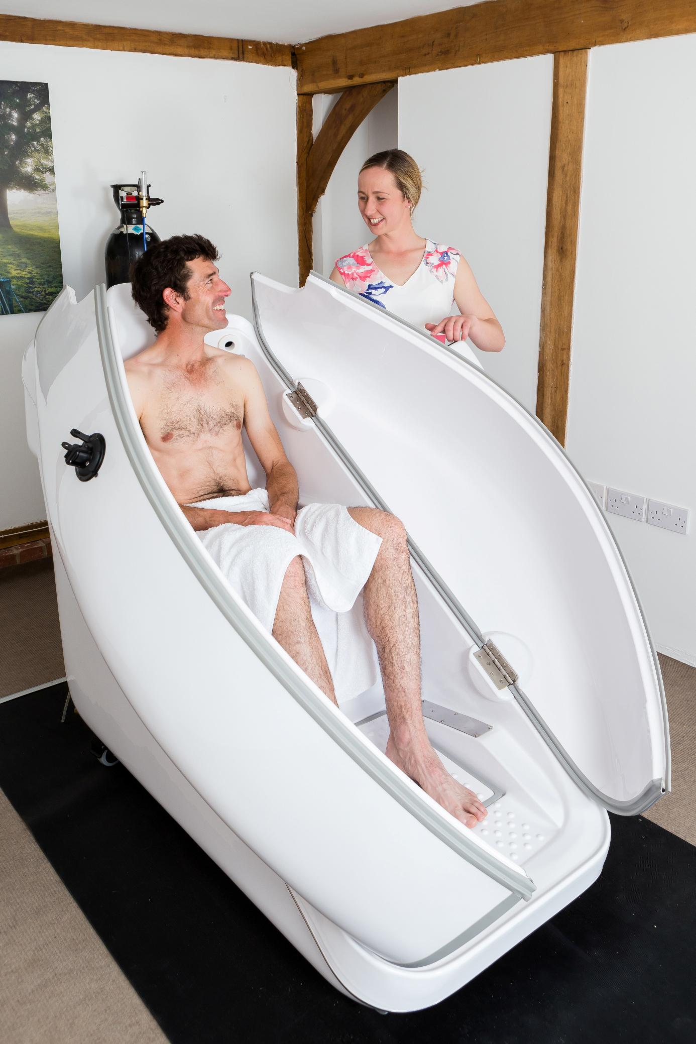 The steam saunas can be operated by any trained member of staff / 