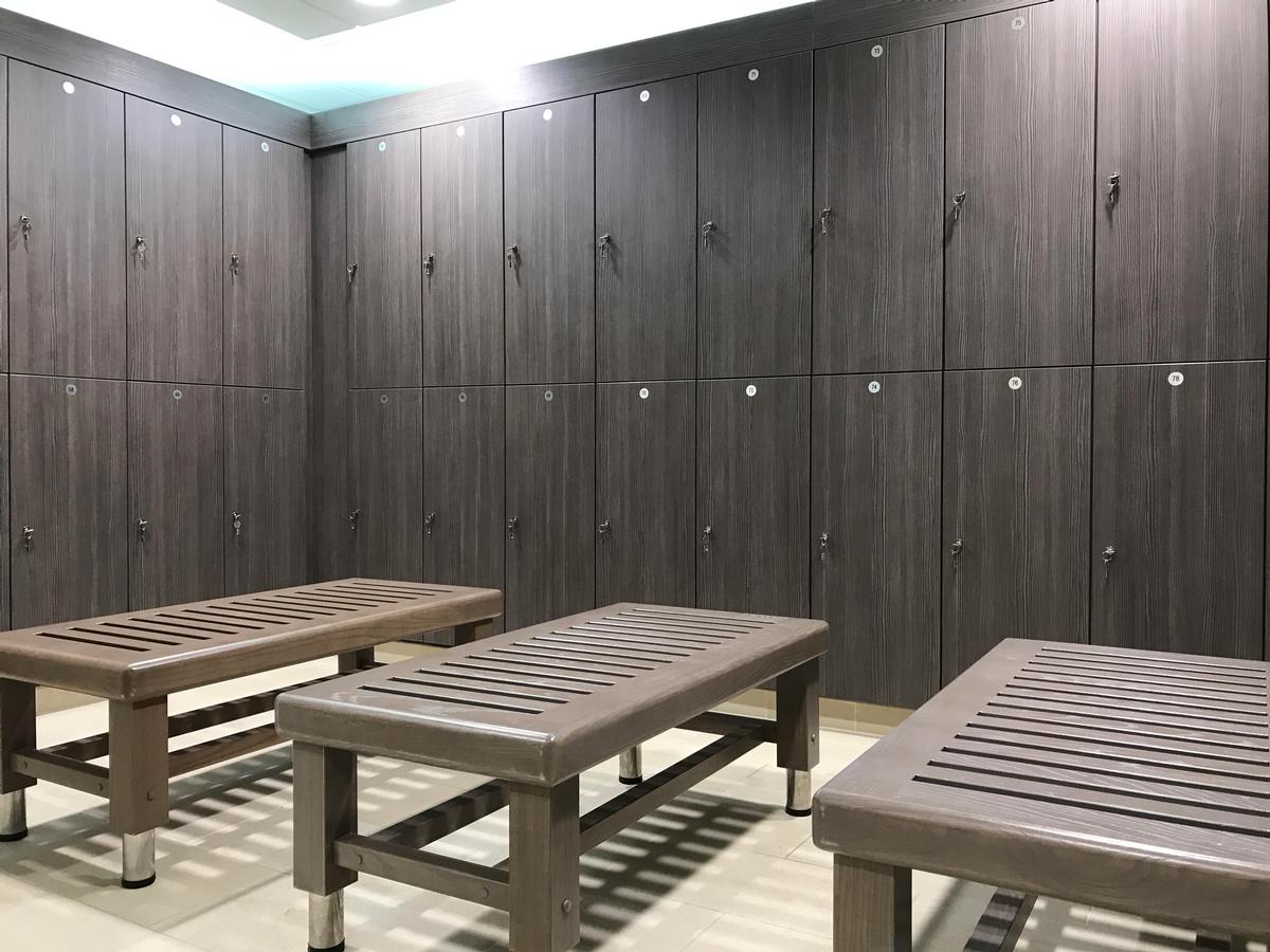 Crown Sports Lockers has updated the changing rooms and dry facilities at Woodbury Park Crown Sports Lockers has updated the changing rooms and dry facilities at Woodbury Park
