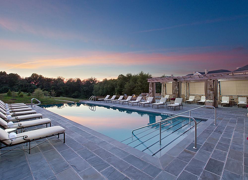 Johnson is a devoted spa-goer and her daughter is an Olympic show-jumper – these passions are evident throughout the US$130m property which was one of the only US luxury resorts to open last year 