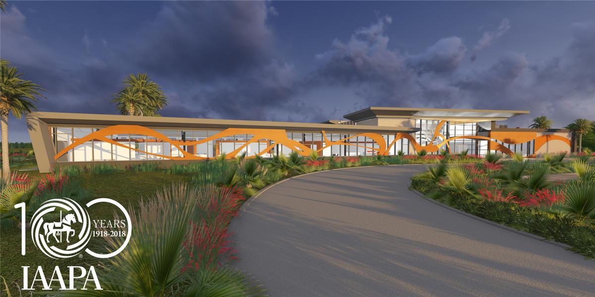 The new headquarters will feature a wave pattern on its exterior, which IAAPA says represents the constant and dynamic movement of the attractions industry The new headquarters will feature a wave pattern on its exterior, which IAAPA says represents the constant and dynamic movement of the attractions industry
