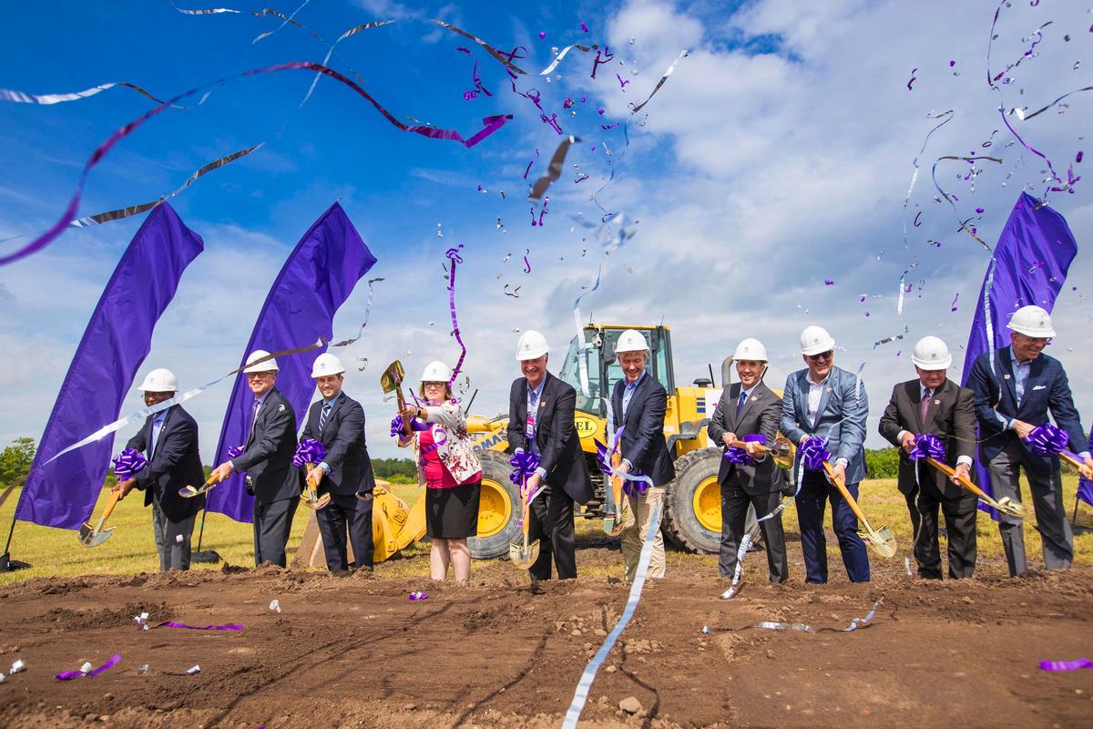 The organisation broke ground on the new headquarters last week The organisation broke ground on the new headquarters last week