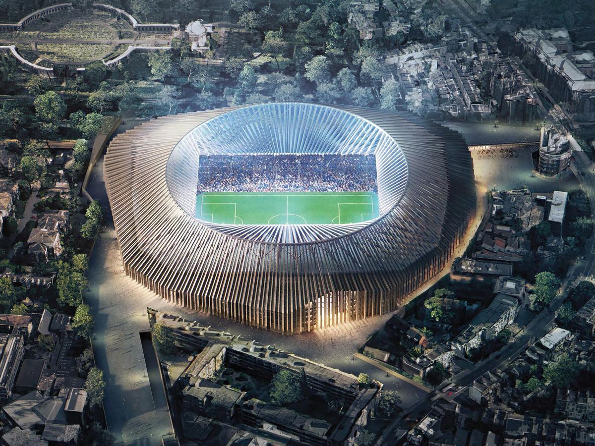 Herzog & de Meuron designed the 60,000-capacity stadium, which has been scrapped for the time being / Herzog & de Meuron
