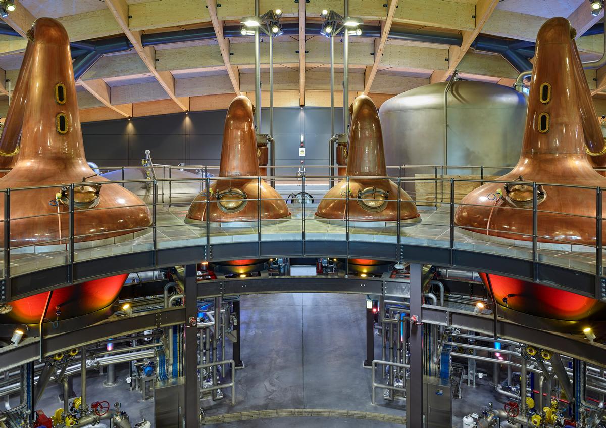 The new centre reveal the production process behind The Macallan's single malt whisky The new centre reveal the production process behind The Macallan's single malt whisky