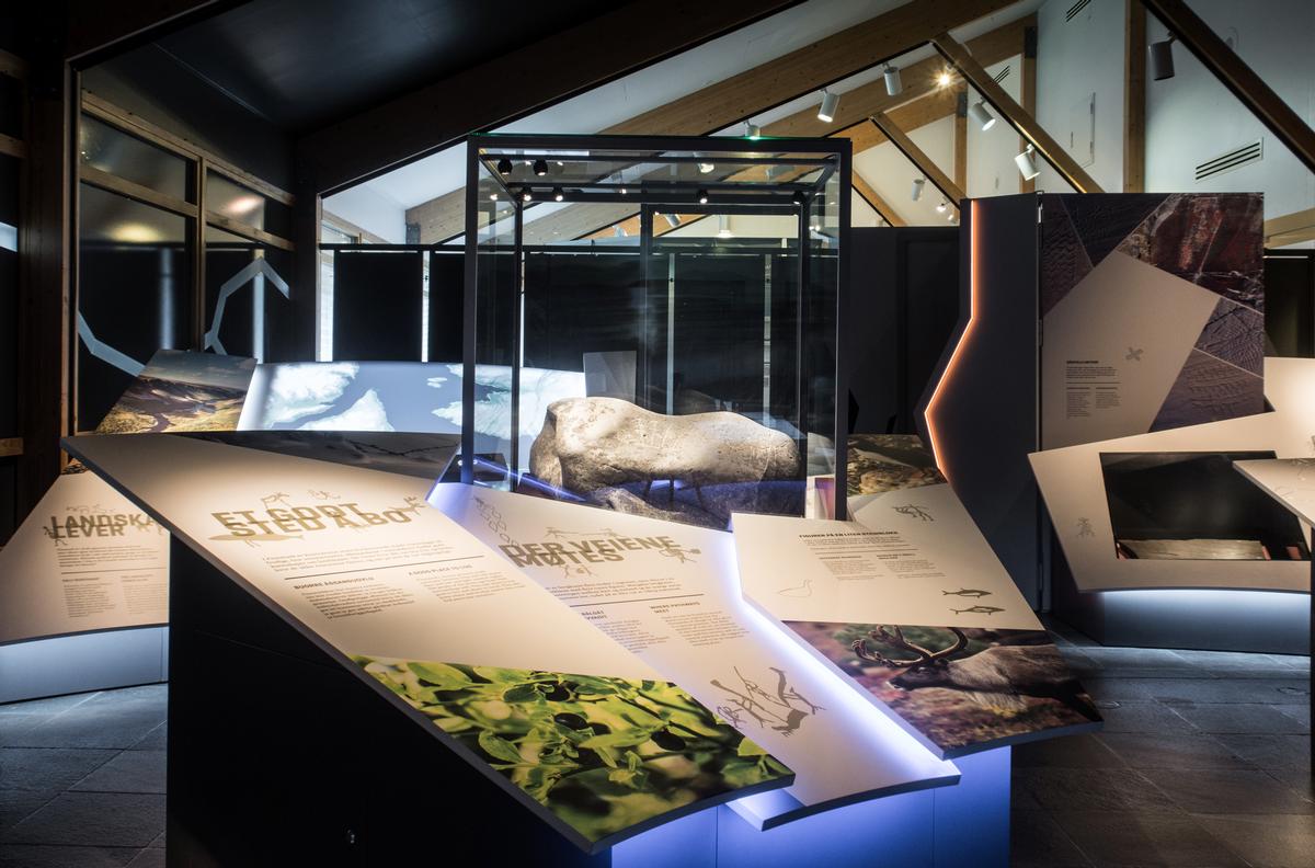The exhibition offers multiple interactive experiences / Kvorning Design & Communication