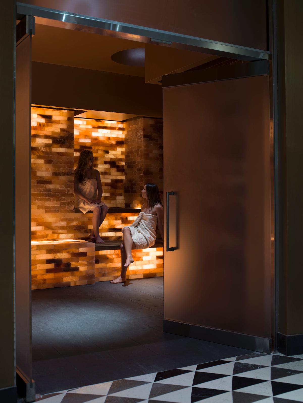 The spa contains a new salt grotto with a Halogenerator FX from Global Halotherapy Solutions