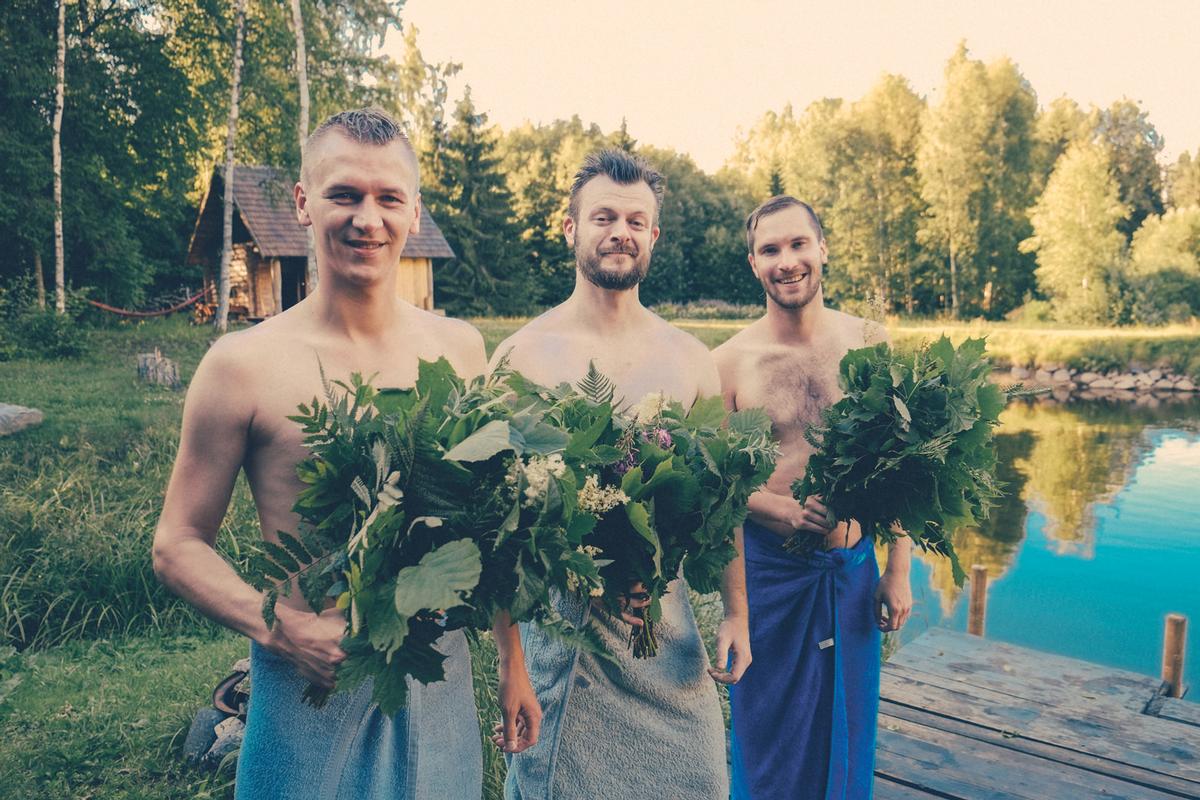 Mooska Farm, a whimsical farm in the country’s southern region, visitors can enjoy the experience of a traditional smoke sauna / 