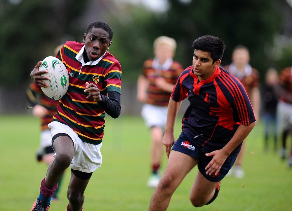There has been a healthy increase in the number of youngsters regularly playing rugby in England over the past 10 years