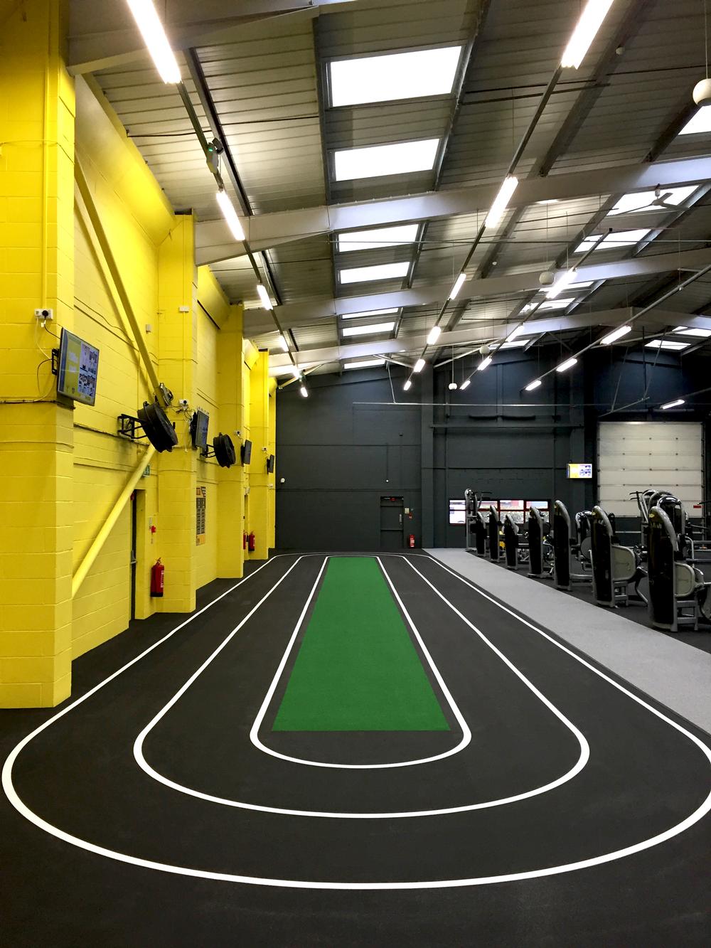 TVS offers custom-designed sprint and sled tracks for clubs