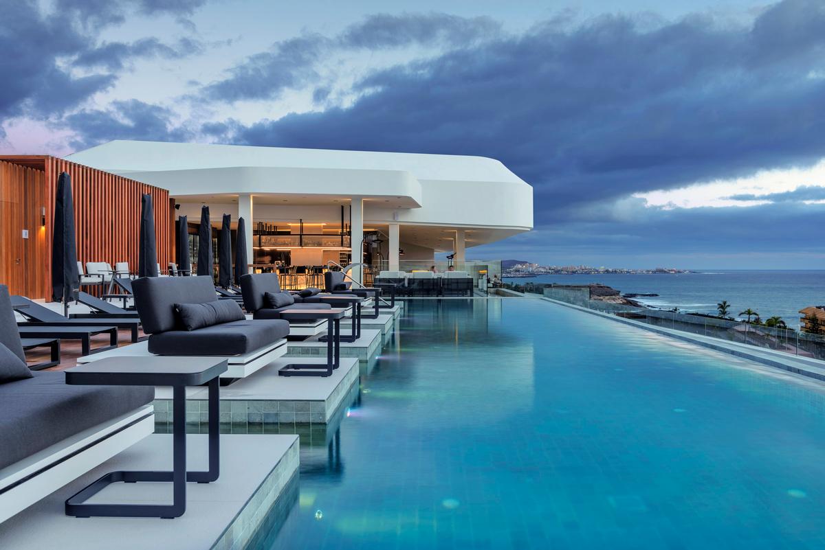 A new luxury resort on the Spanish Canary Island of Tenerife is home to a 1,000sq m (10,764sq ft) spa