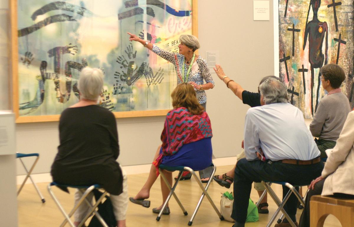 Art Rx offers people suffering from chronic pain special tours, which are proving to be very beneficial in terms of pain relief / Crocker Art Museum Art Rx offers people suffering from chronic pain special tours, which are proving to be very beneficial in terms of pain relief / Crocker Art Museum