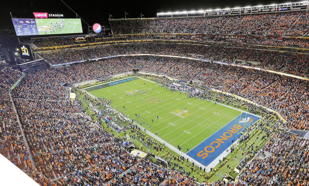 Levi Stadium, Santa Clara, California: The LEED Gold-certified stadium hosted the 2016 Super Bowl Levi Stadium, Santa Clara, California: The LEED Gold-certified stadium hosted the 2016 Super Bowl