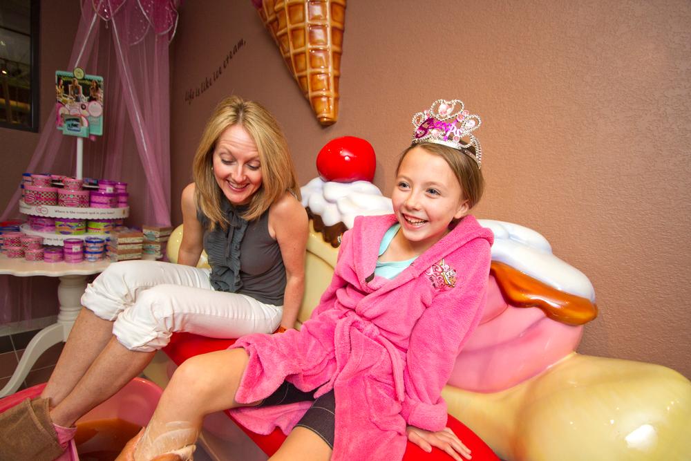 Scooops, with an ice cream theme, is GWR’s children’s spa offer / PHOTO: Great Wolf Resorts