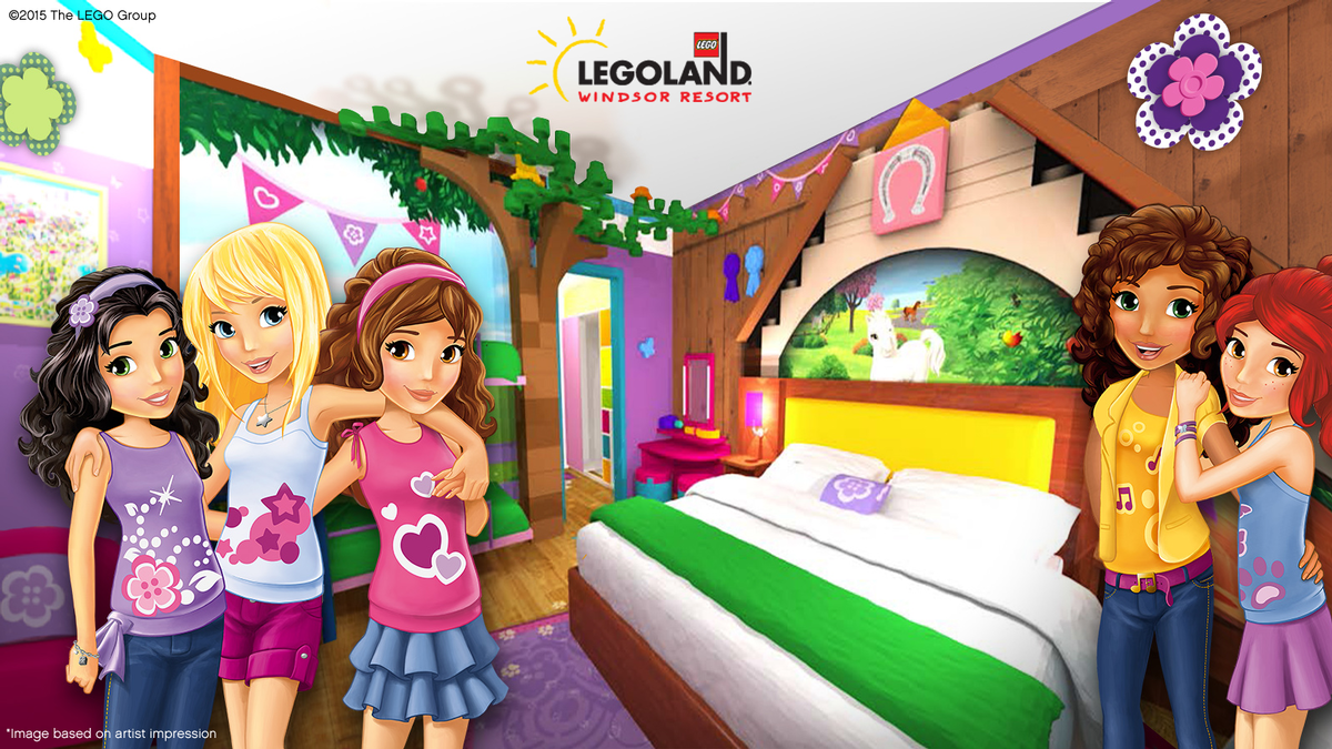 Lego Friends are being popularised at Legoland Windsor / Merlin Entertainments