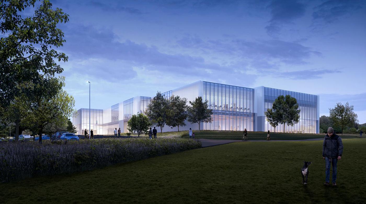 Building work on the centre – designed by architects Stride Treglown – is expected to begin in early 2019 Building work on the centre – designed by architects Stride Treglown – is expected to begin in early 2019