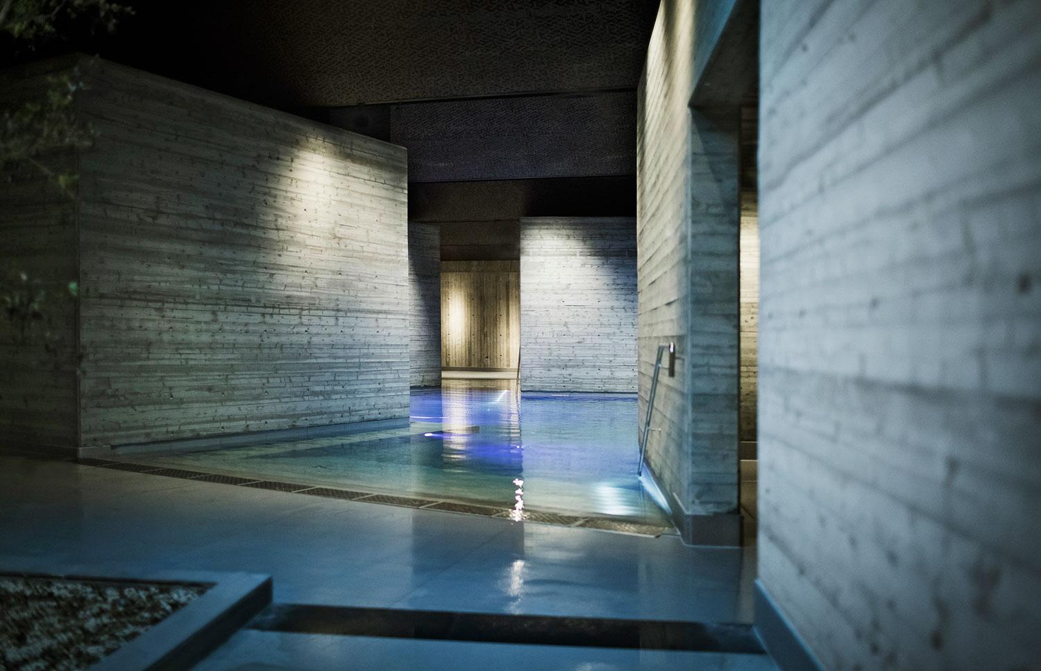 The spa has silent spaces for rest and contemplation. The spa has silent spaces for rest and contemplation.