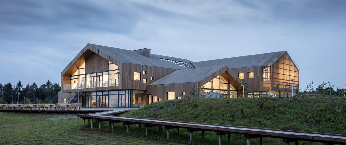 The building is intended to be a 'gathering point' for the local community / Photos by Adam Mørk