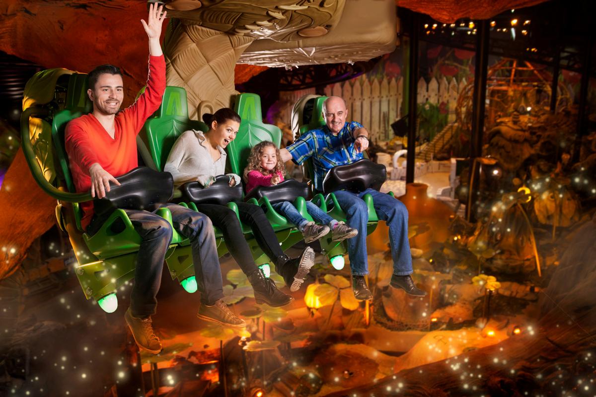 A ride on the new Arthur rollercoaster is scheduled over the three days of talks and presentations A ride on the new Arthur rollercoaster is scheduled over the three days of talks and presentations