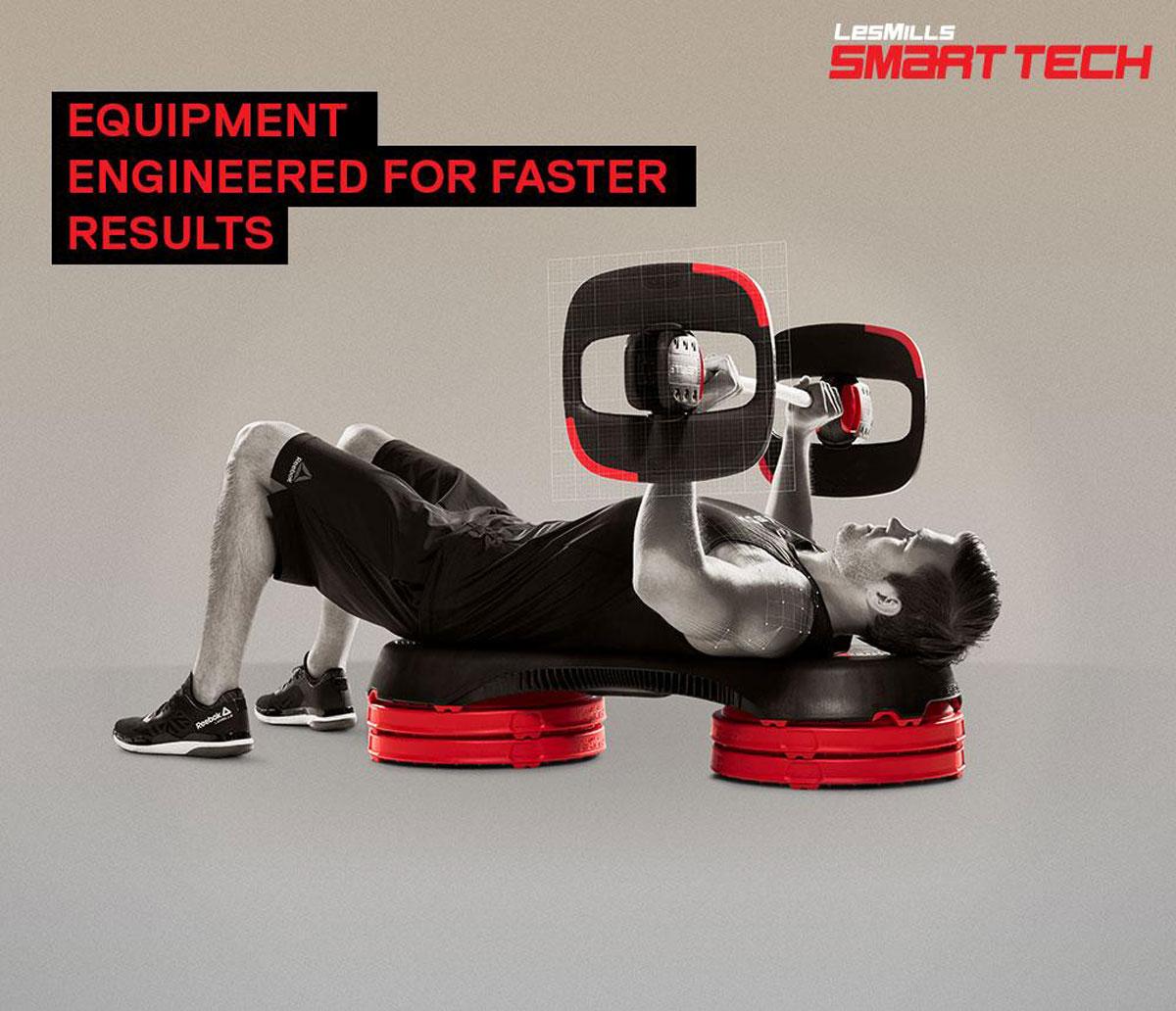 The Smart Tech equipment is designed to help users achieve better results 