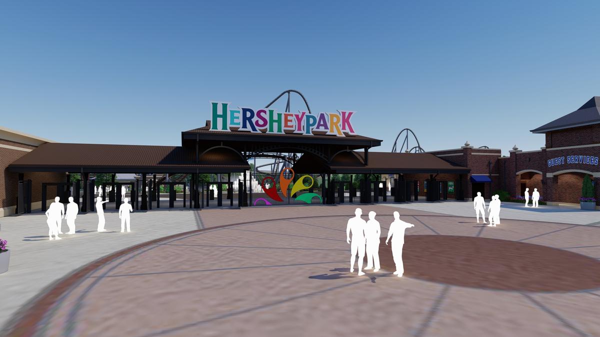 New features coming to the area include a new arrival experience and front gate