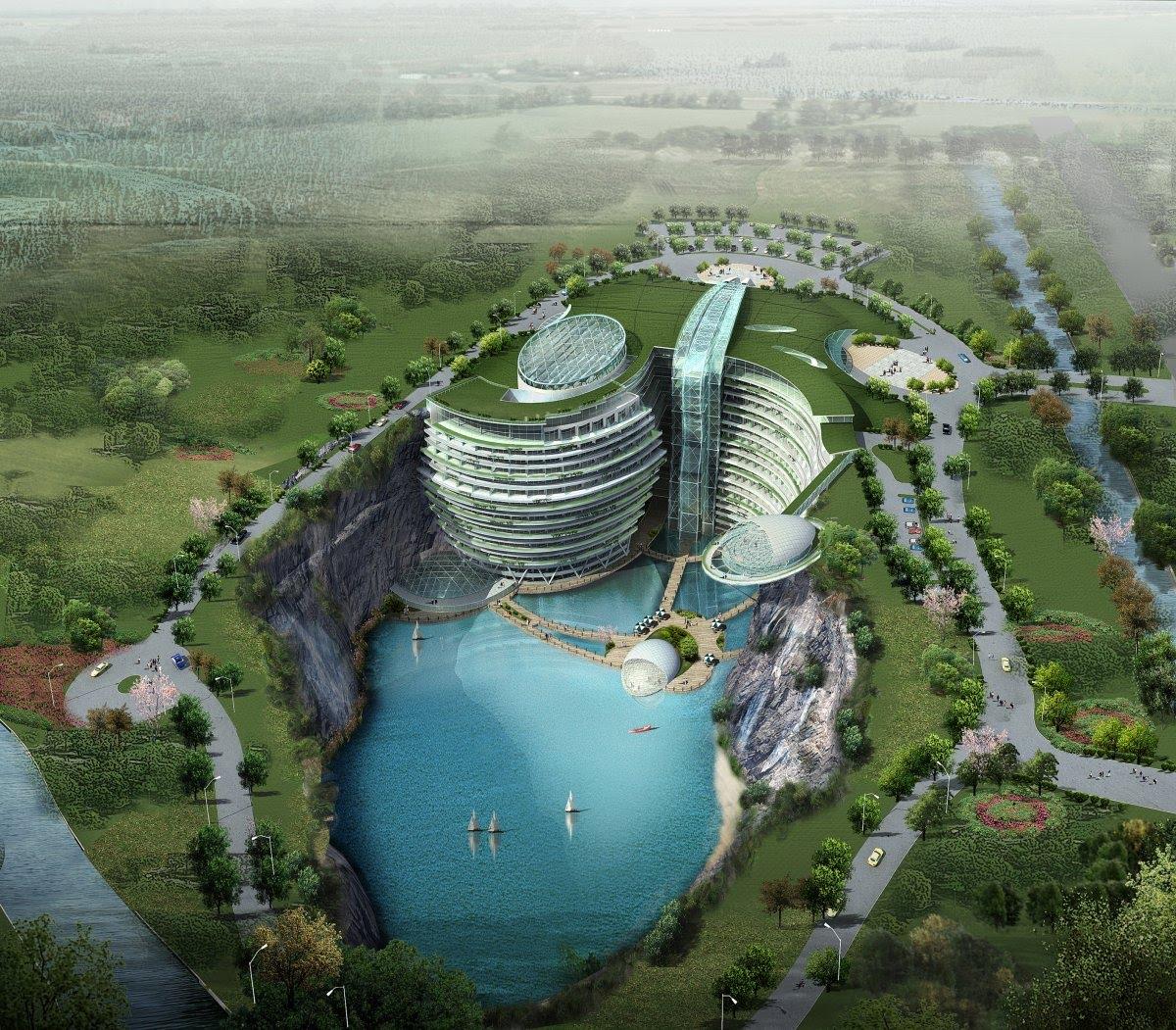The hotel could accommodate upwards of 500,000 guests per year. / Courtesy of JADE+QA 