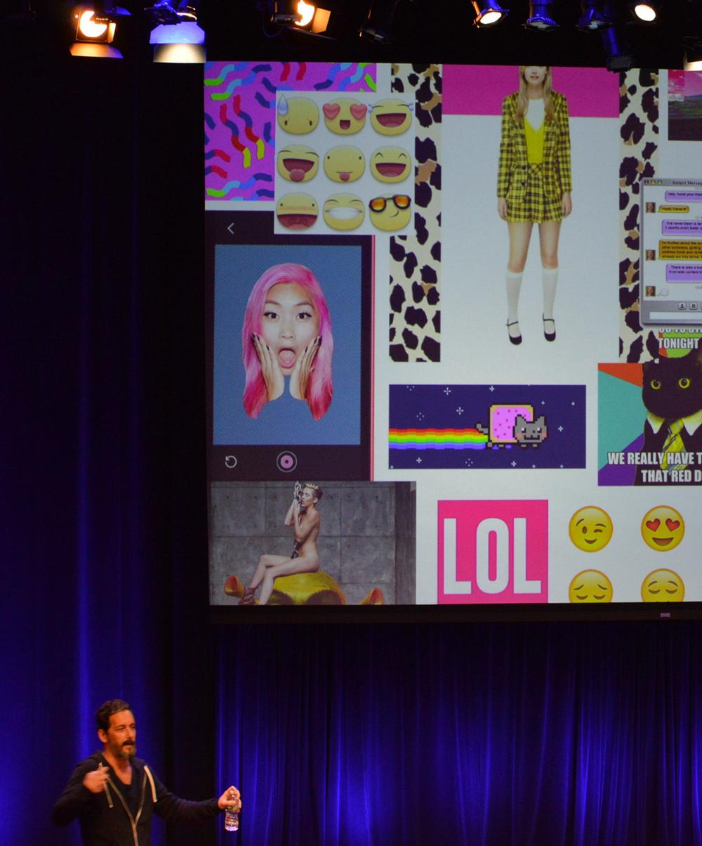 Viacom’s Sean Saylor presented MTV’s Kill Boring campaign, designed to encourage user-created content and appeal to an edgy young audience
