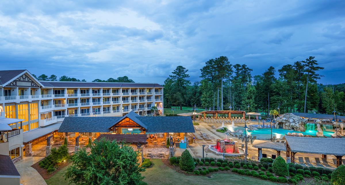 Originally created to attract golfers to Alabama, multiple spas were added along the RTG Golf Trail to enhance the guests' experiences / 