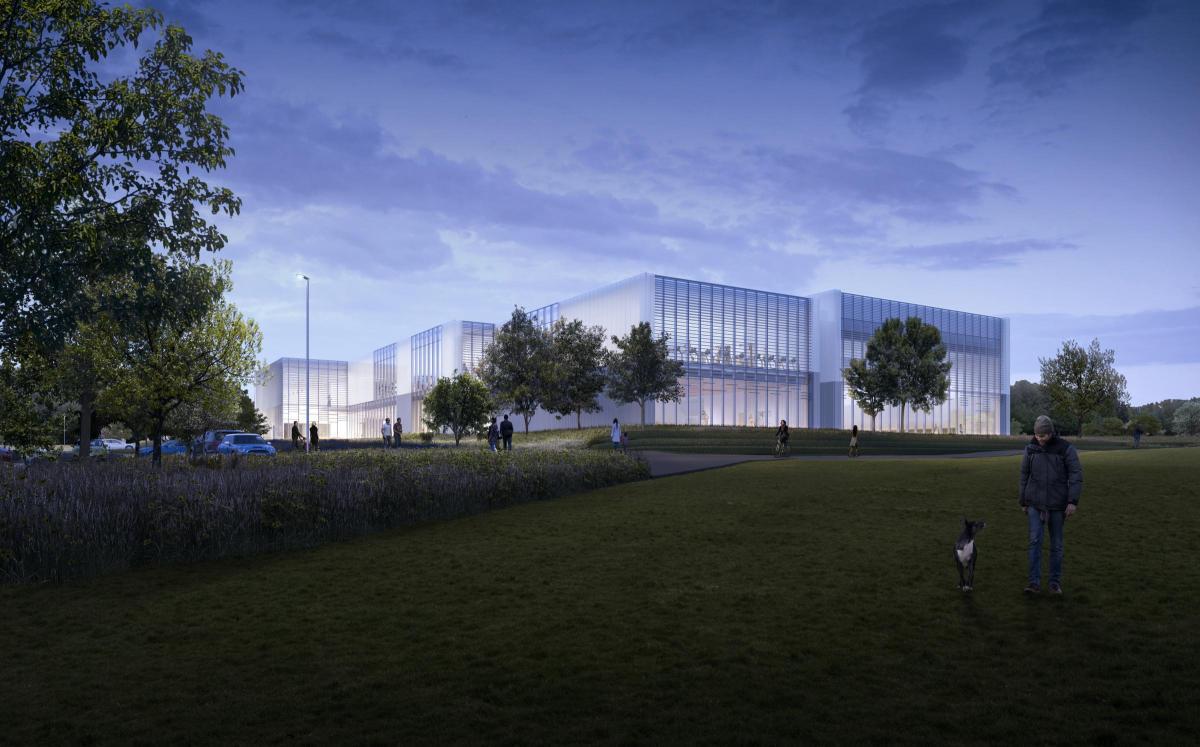 Winchester Sport & Leisure Centre will house a 50m swimming pool, teaching pool and splash area Winchester Sport & Leisure Centre will house a 50m swimming pool, teaching pool and splash area