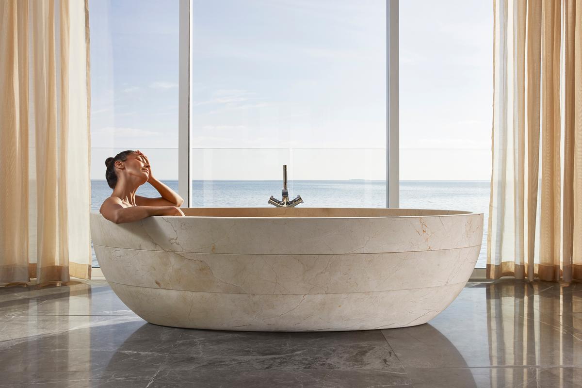 The resort is located in the South Ari Atoll. / Courtesy of Conrad Hotels & Resorts The resort is located in the South Ari Atoll. / Courtesy of Conrad Hotels & Resorts