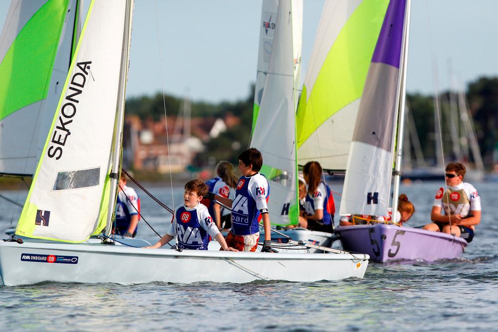 The RYA sees open days and taster sessions as a key way to grow the sport