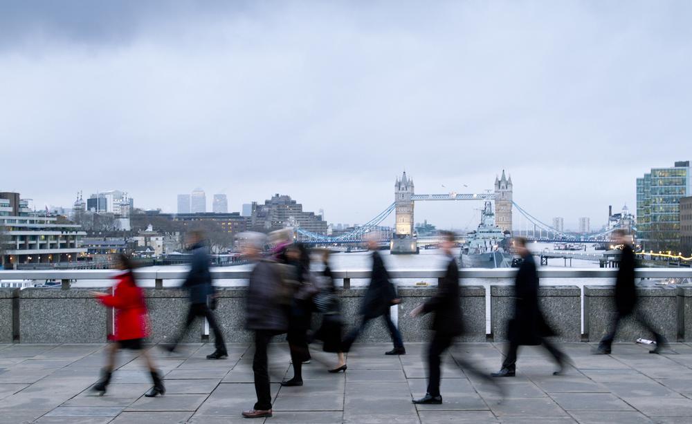 Even the daily commute to work can help city workers hit minimum activity requirements / photo: www.shutterstock.com Even the daily commute to work can help city workers hit minimum activity requirements / photo: www.shutterstock.com