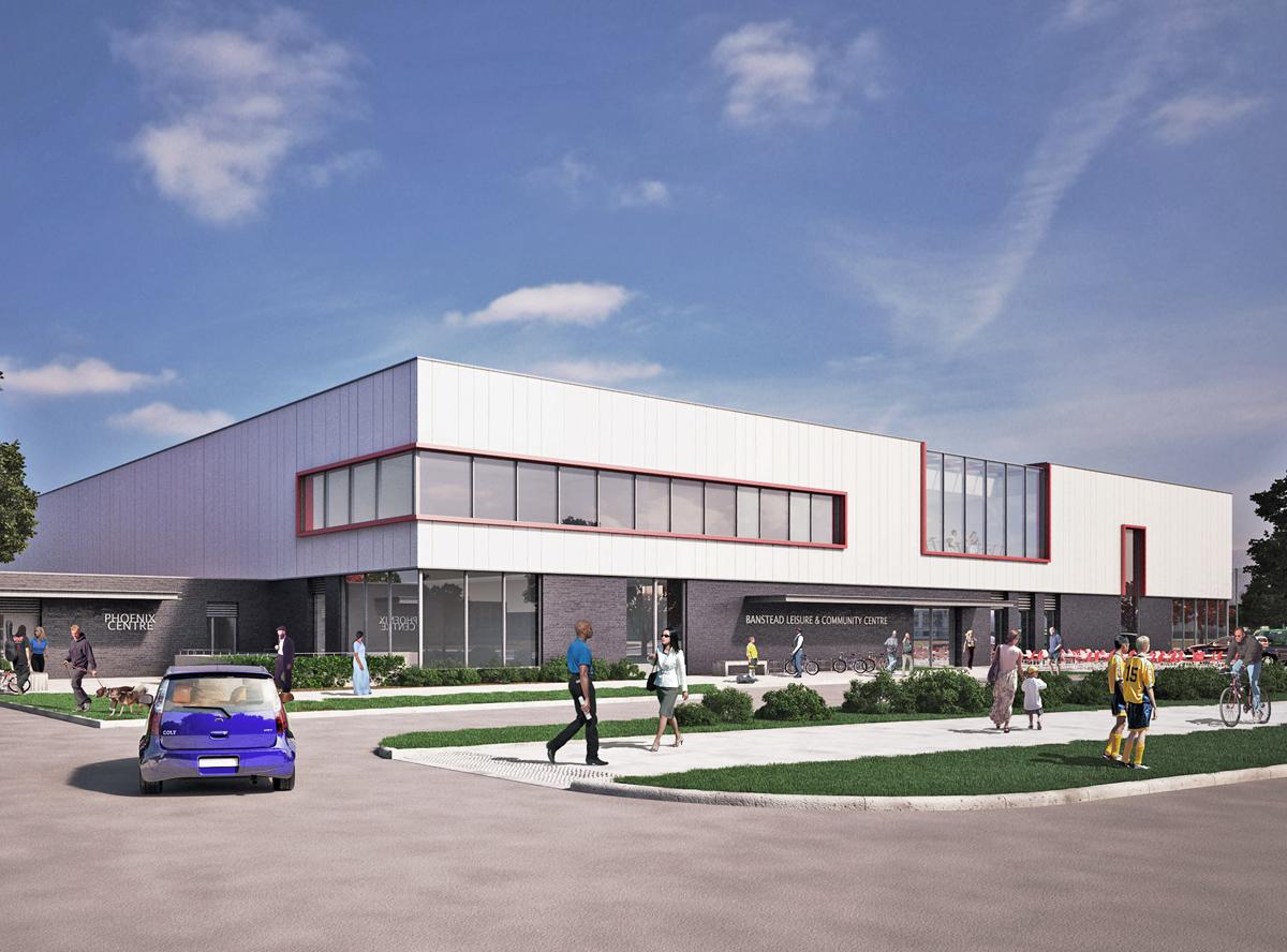 The £10m centre is a joint venture between Reigate & Banstead Borough Council and the Surrey County Council / S&P Architects