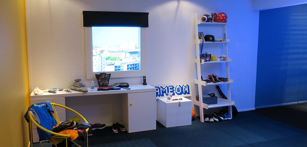 The DOW Olympic Experience showcased real products in an emotive way