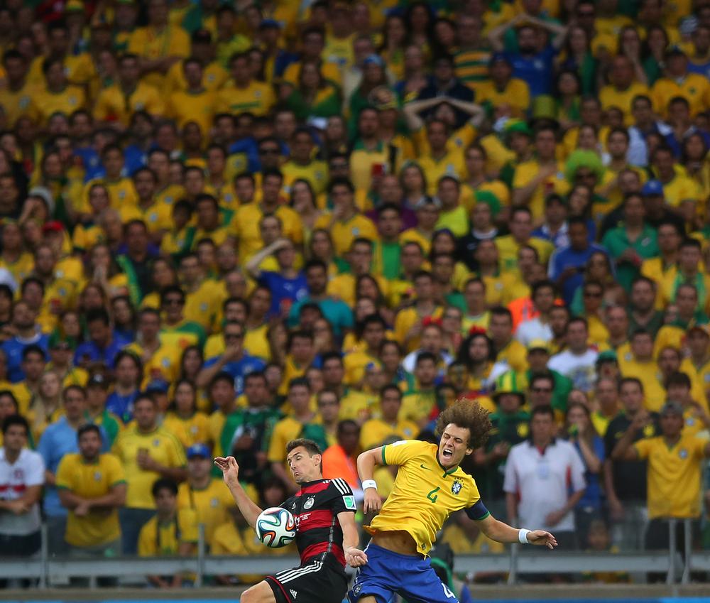 Germany vs Brazil in the 2014 FIFA World Cup holds the record for most tweets in a single event at 35.6m / shutterstock