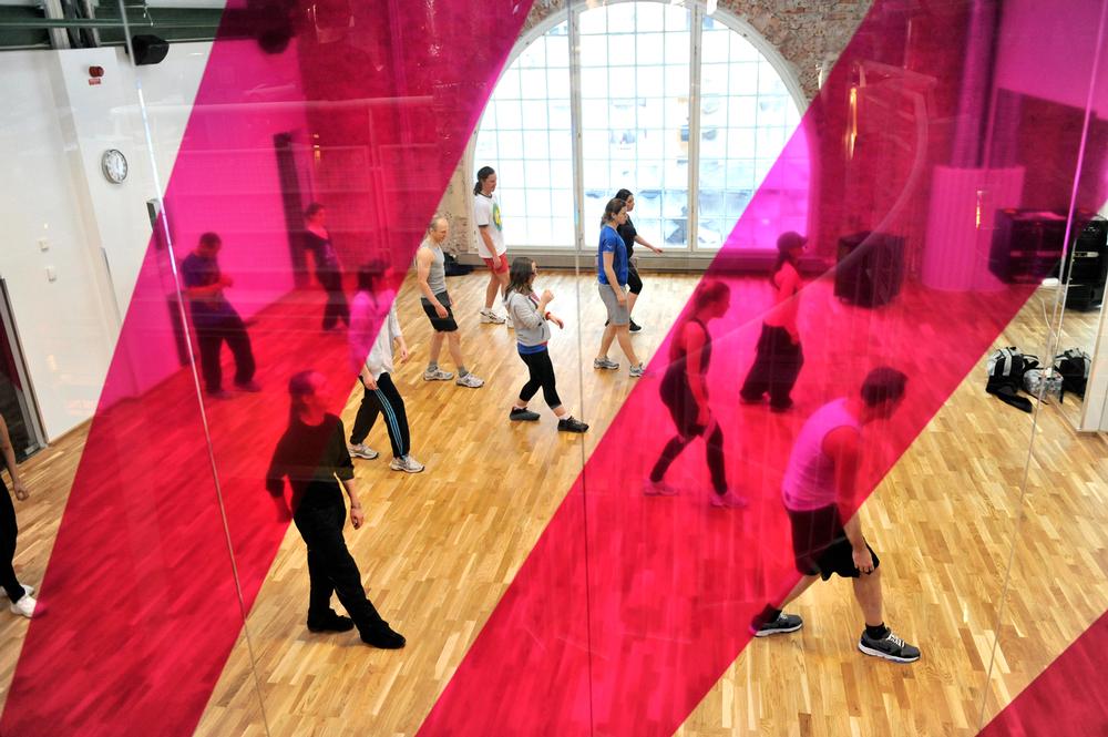 All together now: 70 
per cent of members regularly take part in group exercise classes