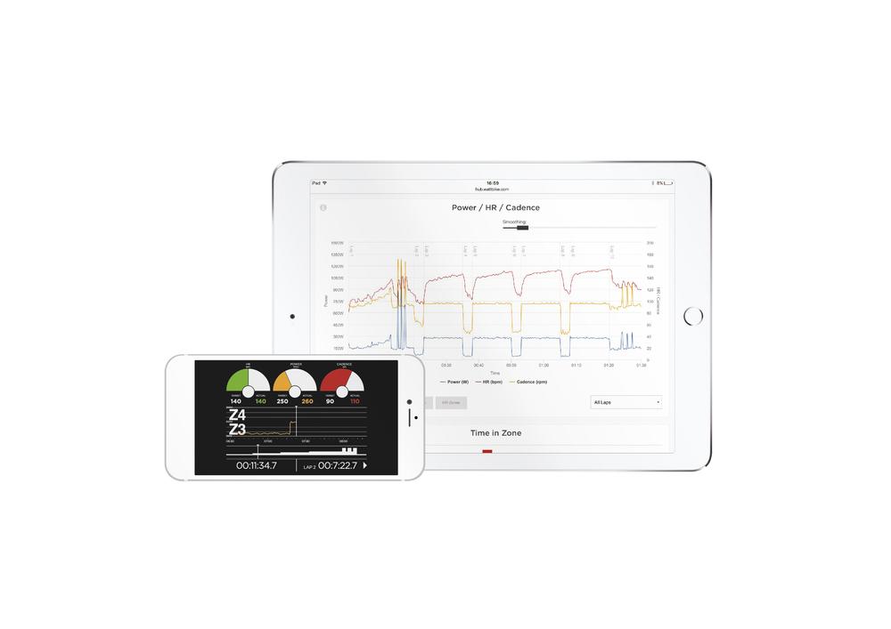 The new Wattbike Hub app can personalise training plans for the individual user