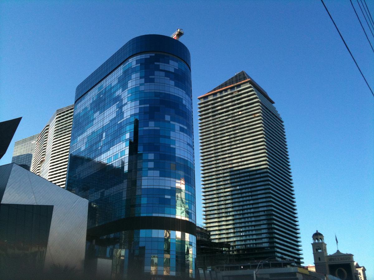 The Harmon Hotel at the Las Vegas CityCentre will be slowly dismantled over the next year / 