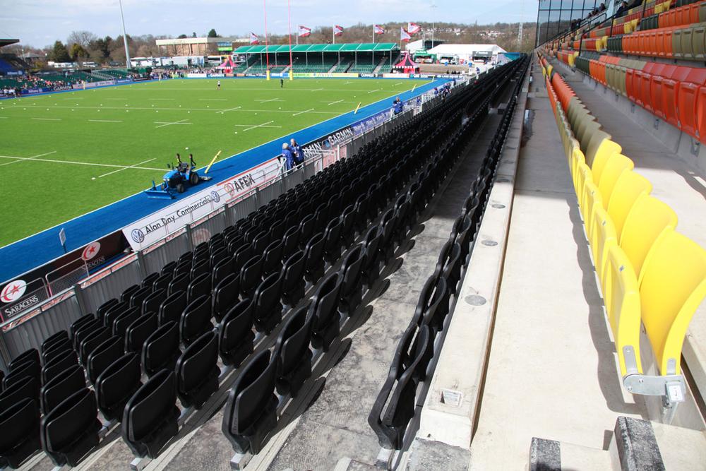 The flexible seating at Allianz Park was installed by Arena Group