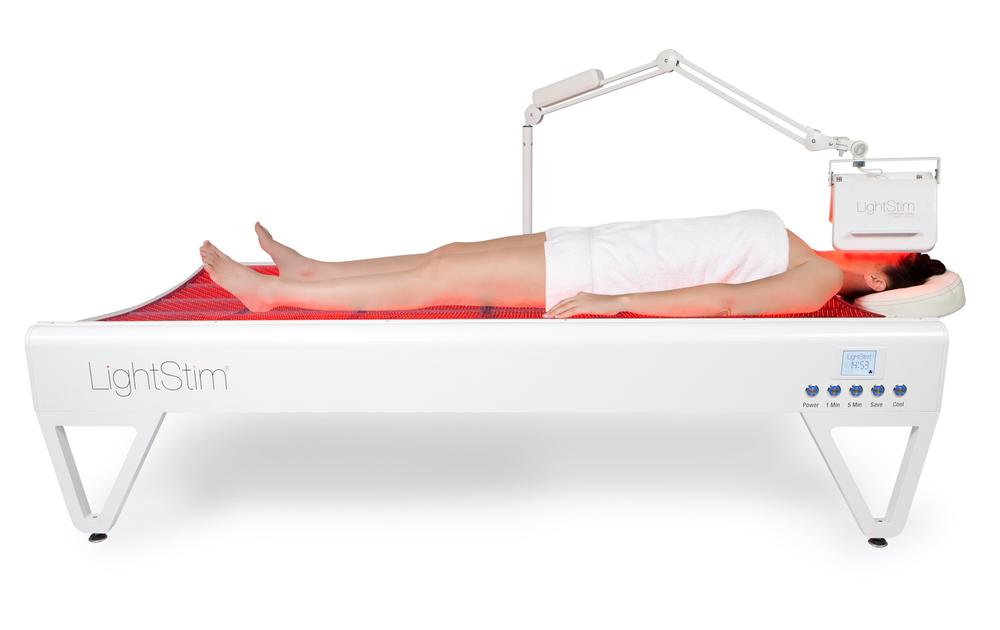 YeloSpa has just introduced the LightStim bed, which uses LED lights to relieve pain and promote circulation