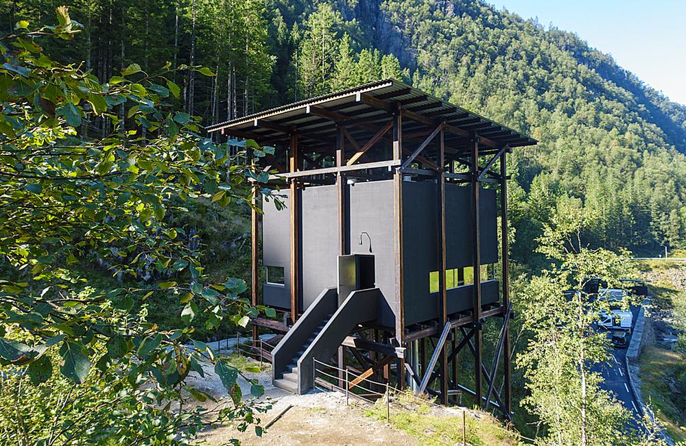 The Allmannajuvet zinc mine museum opened last year 