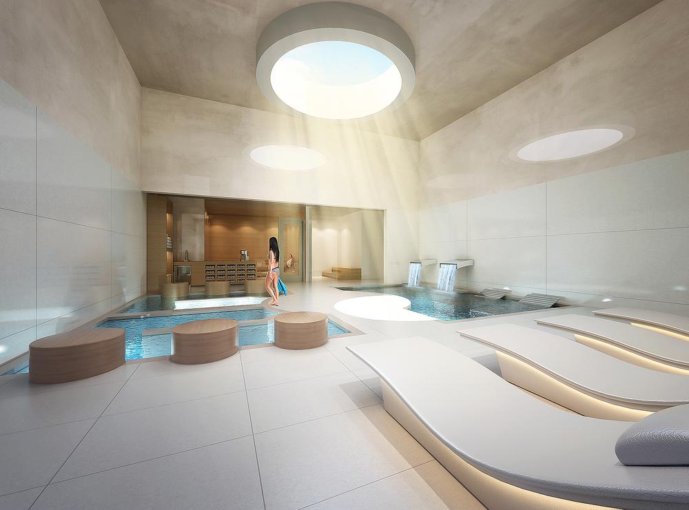 Pre- and post-water treatments will be part of the Civana spa model