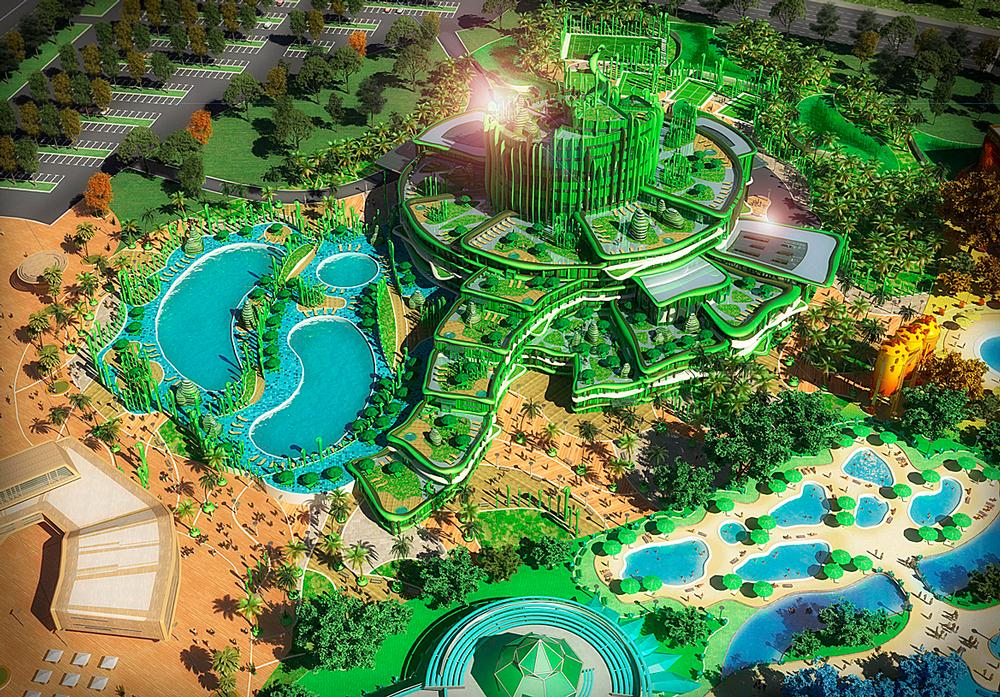 IDEATTACK designs for Yulin Tourism Zone in China
