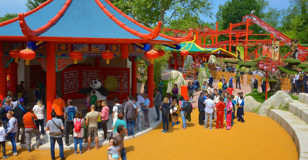 The Kung Fu Panda Academy is the latest attraction to open at Gardaland in Italy
