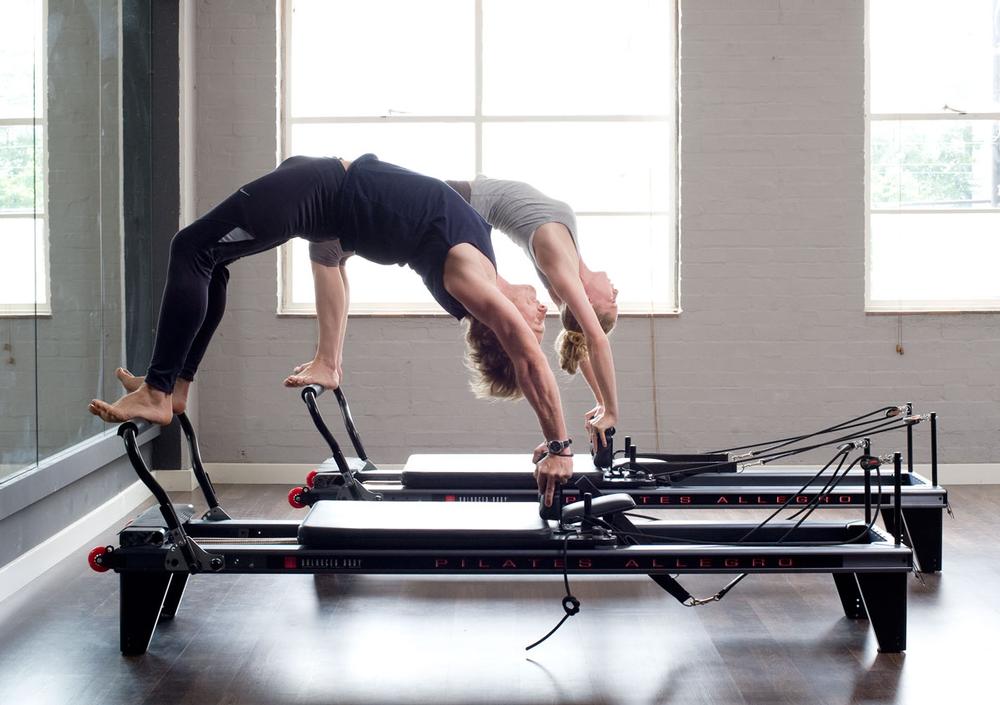 Reformer pilates classes at Gymbox in Covent Garden – run by Tempo Pilates – are set to music for a more dynamic class