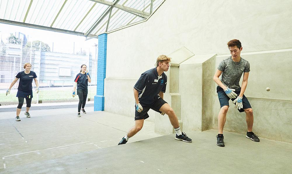 Westway boasts playing areas for a wide variety of sports, including Wallball