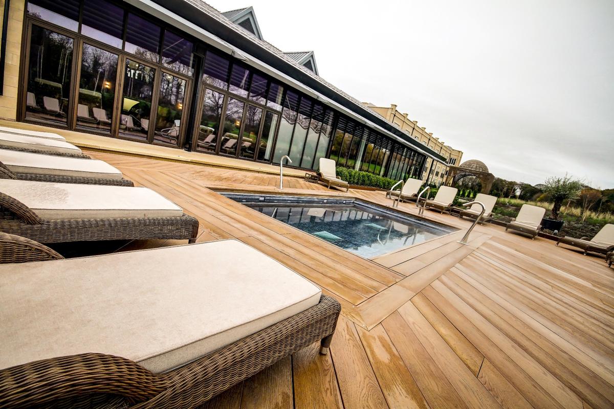 The Spa at Ramside Hall Hotel in Durham, UK has added an outdoor spa garden and vitality pool / Ramside