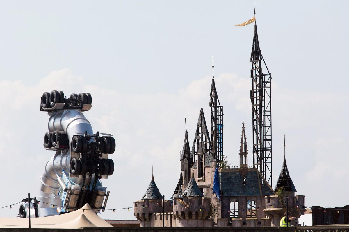 Dismaland is rumoured to be opening to the public this week Dismaland is rumoured to be opening to the public this week